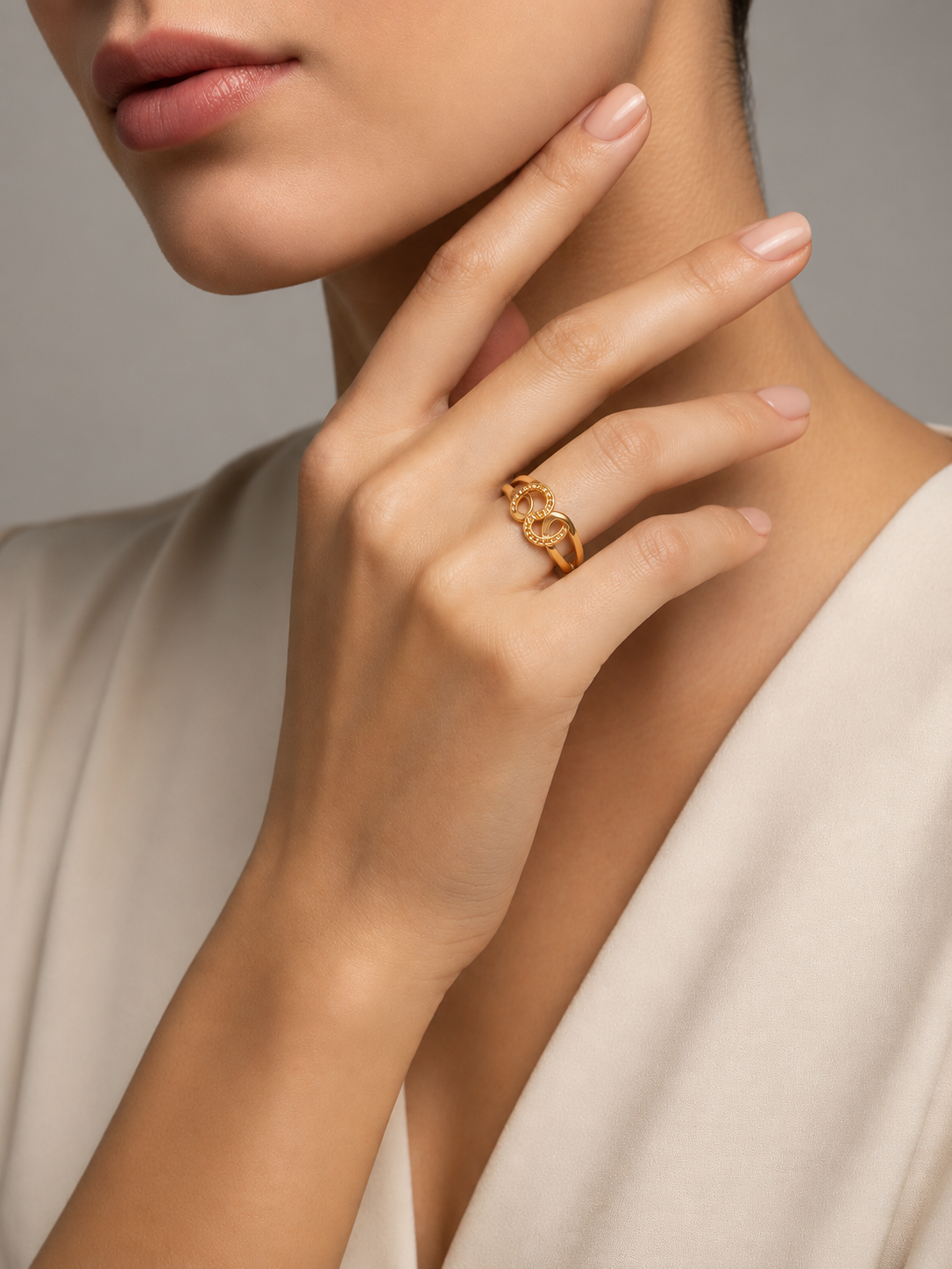 Golden Embrace Ring