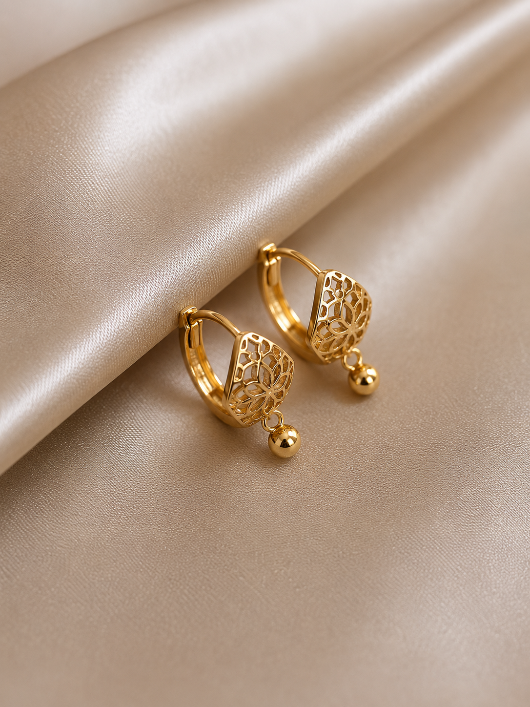 Aurora Gold Dangle Earrings